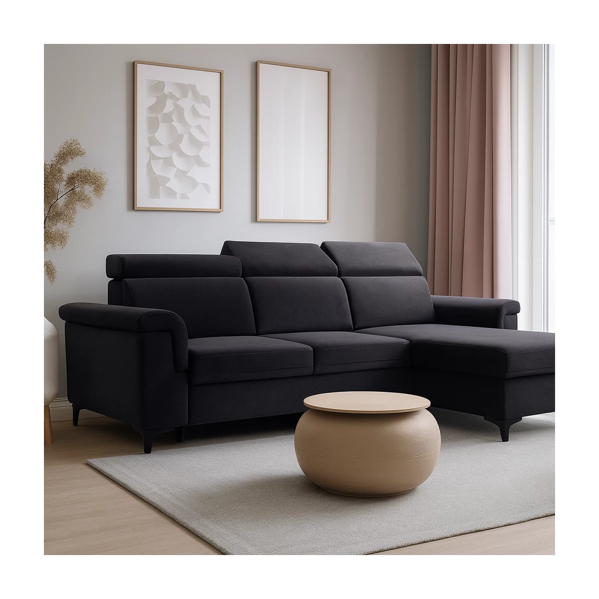 Narożnik MIO nowoczesny z funkcją spania