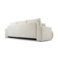 Kanapa LOREN z funkcją spania, obłe kształty