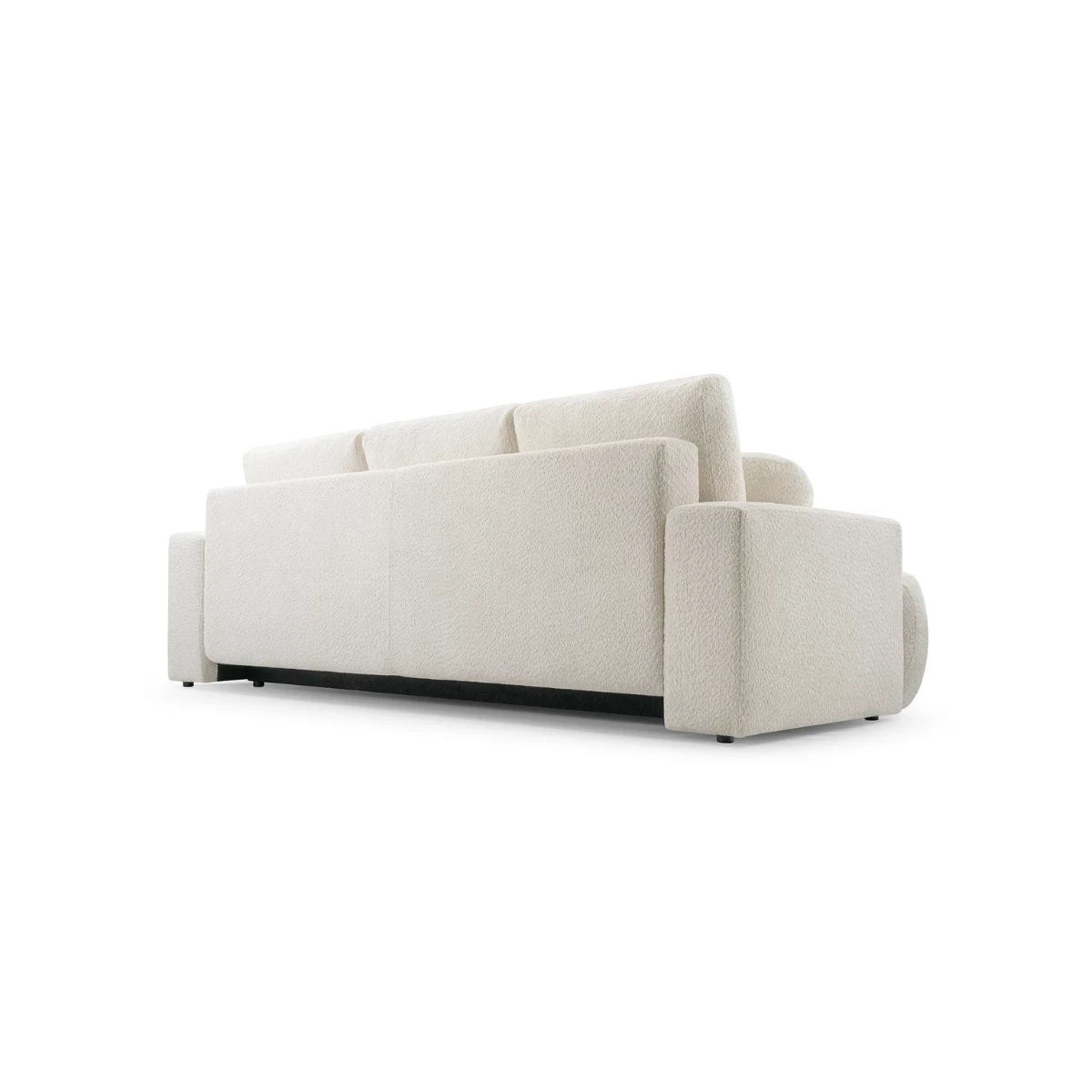 Kanapa LOREN z funkcją spania, obłe kształty