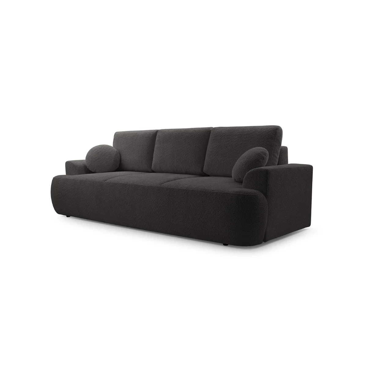 Kanapa LOREN z funkcją spania, obłe kształty