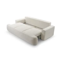 Kanapa LOREN z funkcją spania, obłe kształty