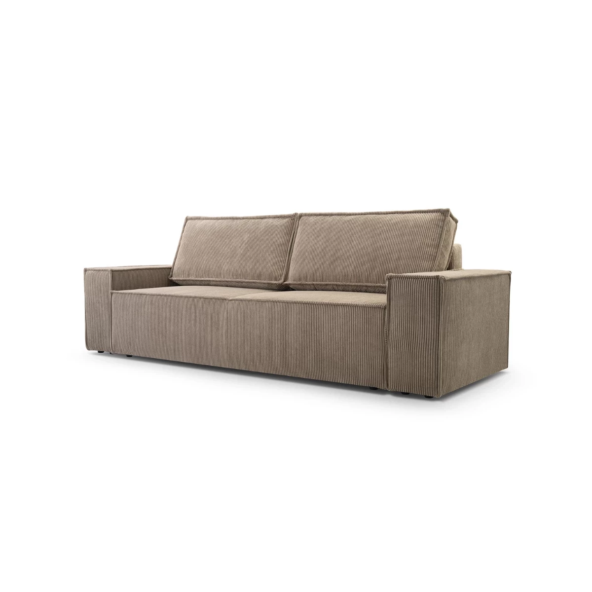 Kanapa ELVA z funkcją spania, tkanina sztruks