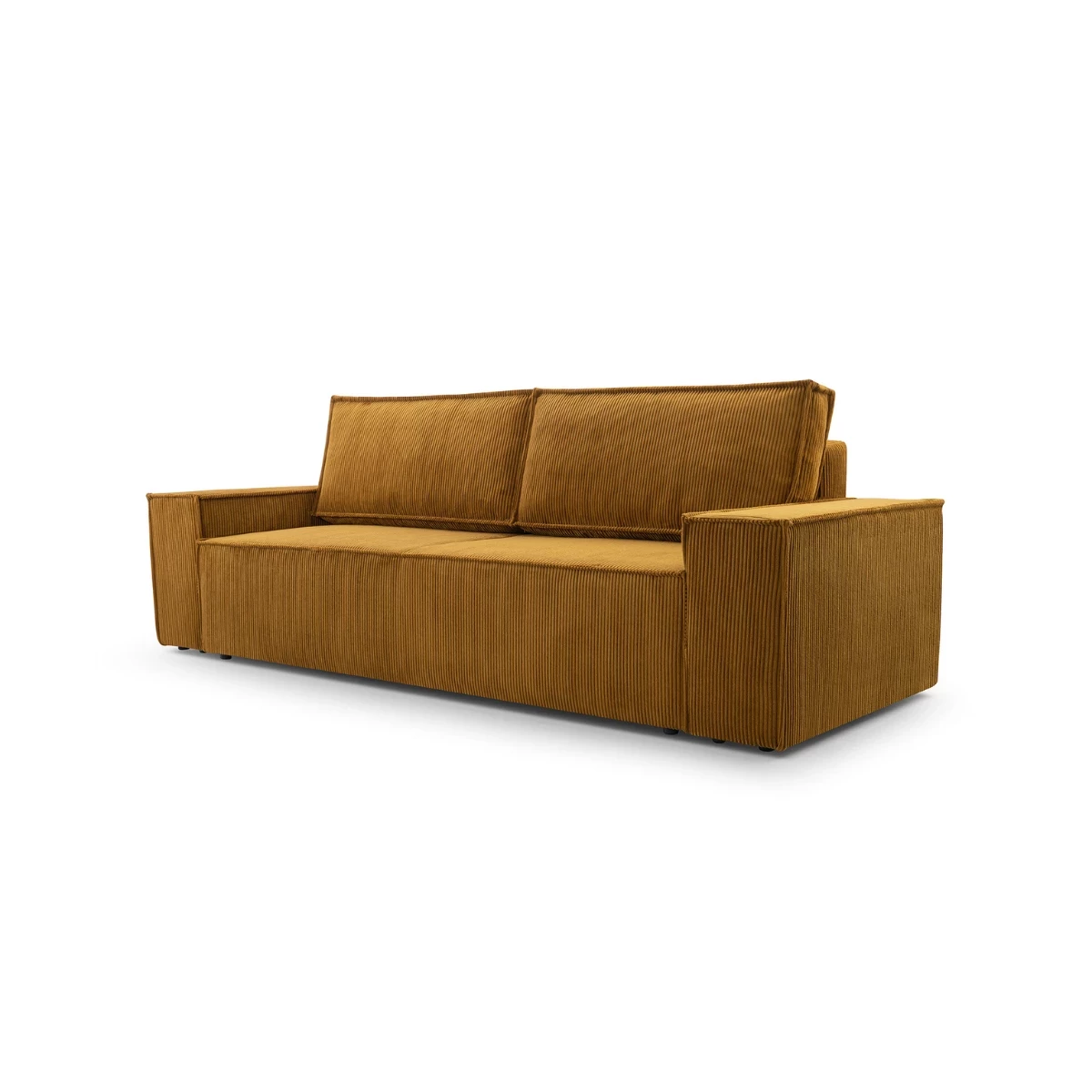 Kanapa ELVA z funkcją spania, tkanina sztruks