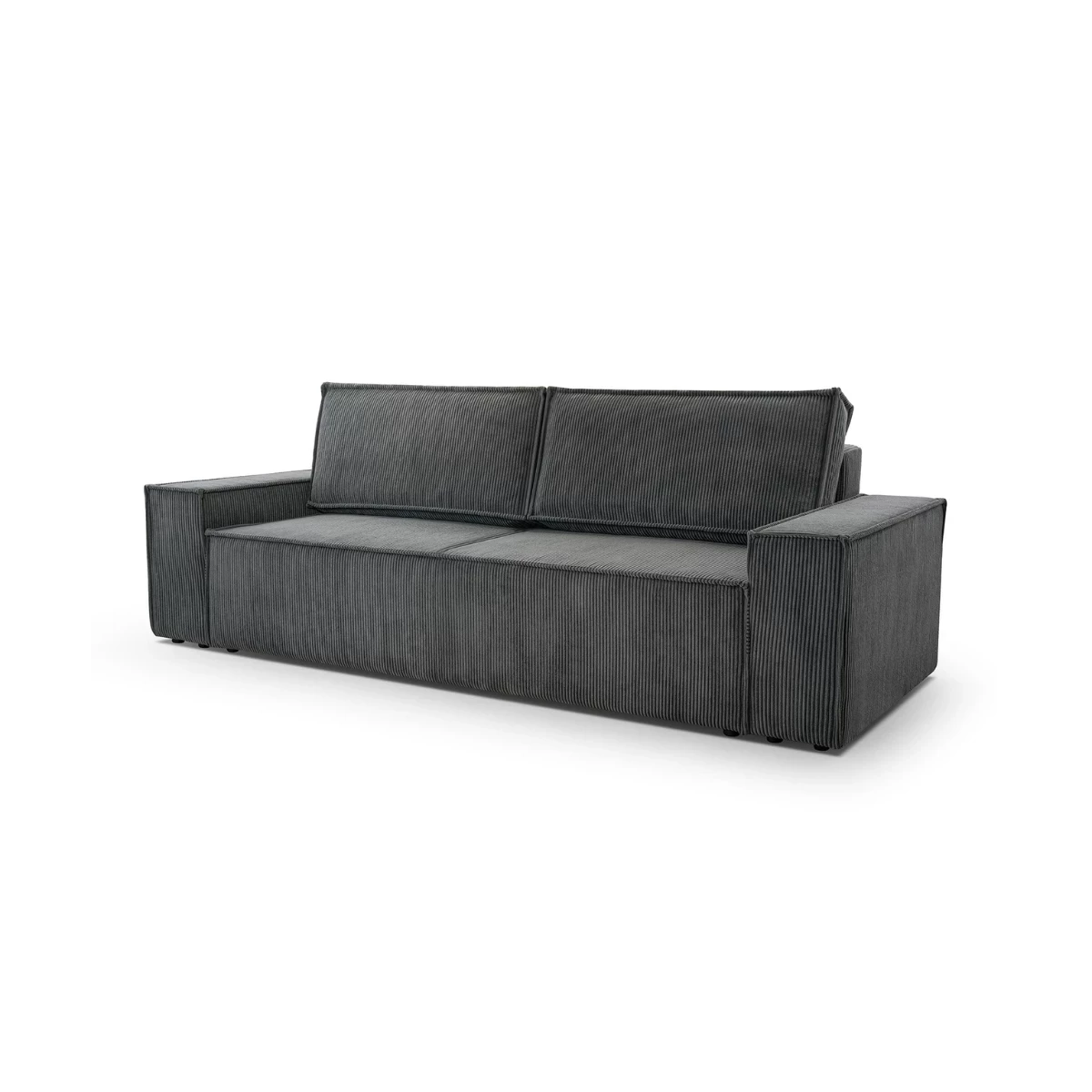 Kanapa ELVA z funkcją spania, tkanina sztruks