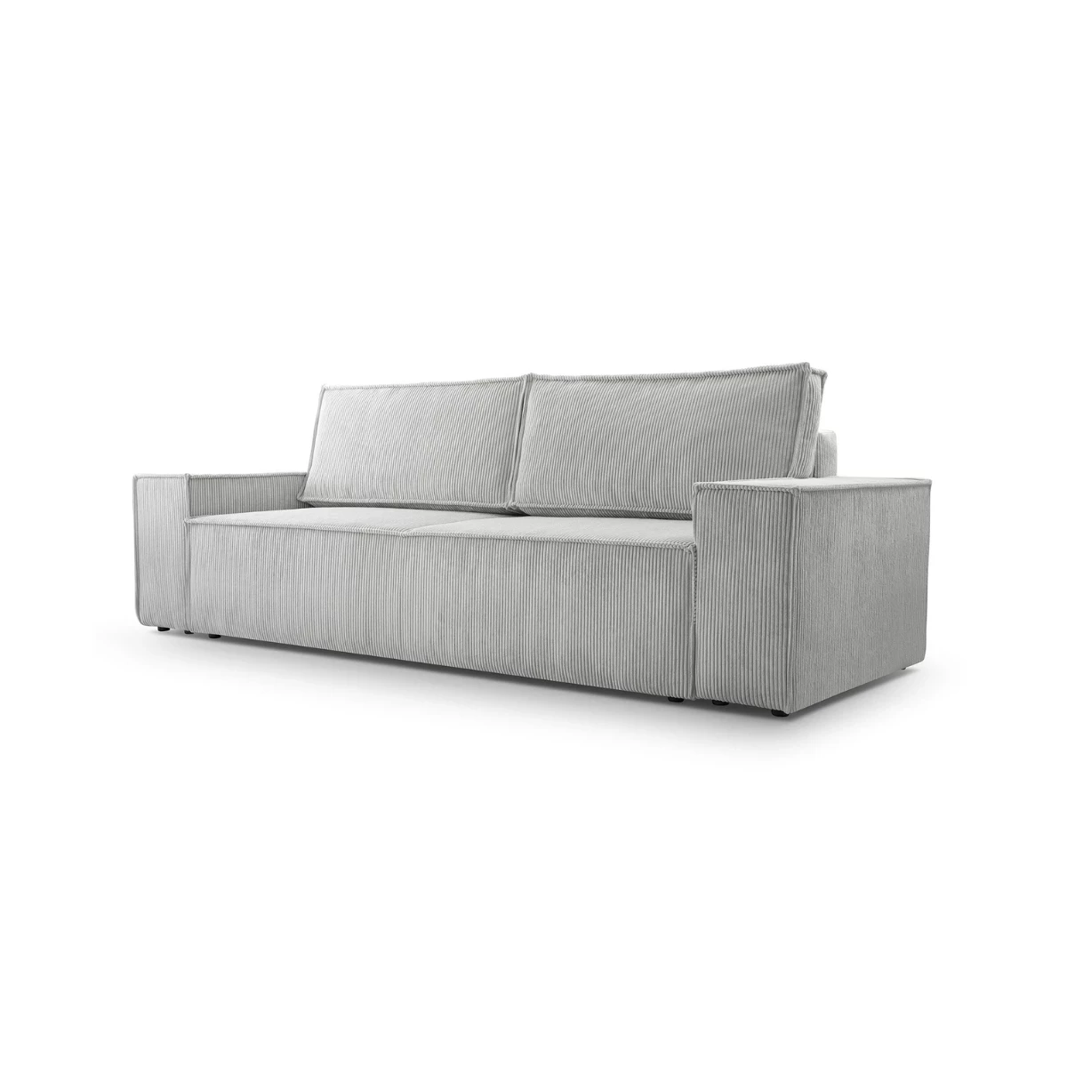 Kanapa ELVA z funkcją spania, tkanina sztruks