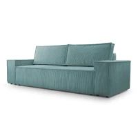 Kanapa ELVA z funkcją spania, tkanina sztruks