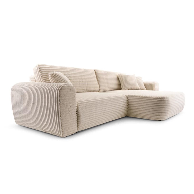 Narożnik NOMA rozkładany z pojemnikiem na pościel