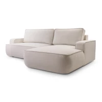 Narożnik ASTI rozkładany z funkcją spania obłe kształty