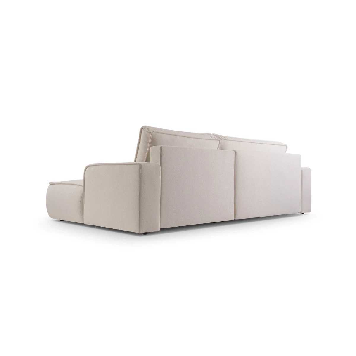 Narożnik ASTI rozkładany z funkcją spania obłe kształty