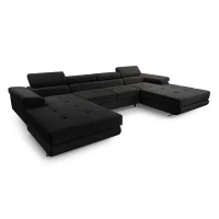 Narożnik duży NALO U mini z szezlongiem