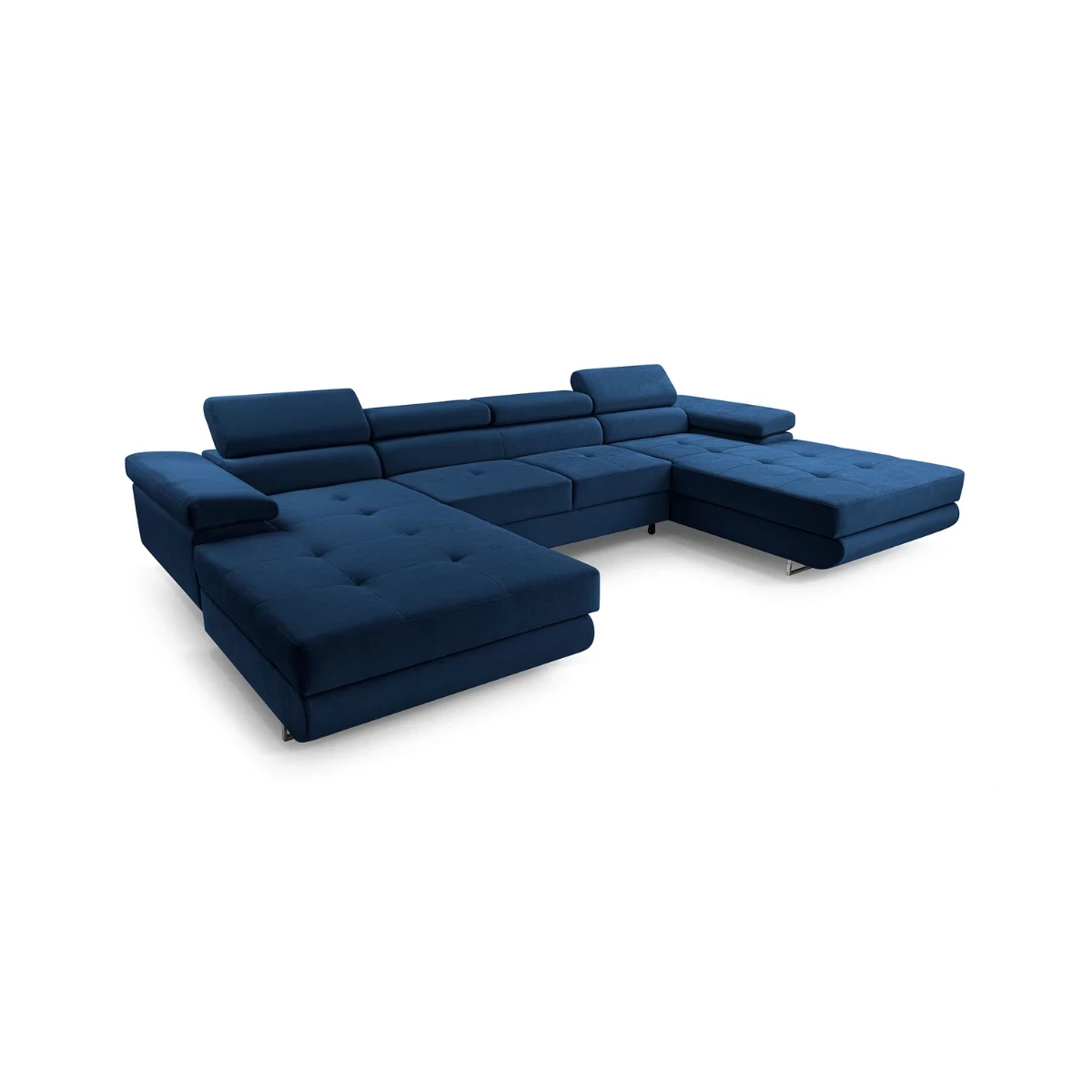 Narożnik duży NALO U mini z szezlongiem