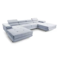 Narożnik duży NALO U mini z szezlongiem