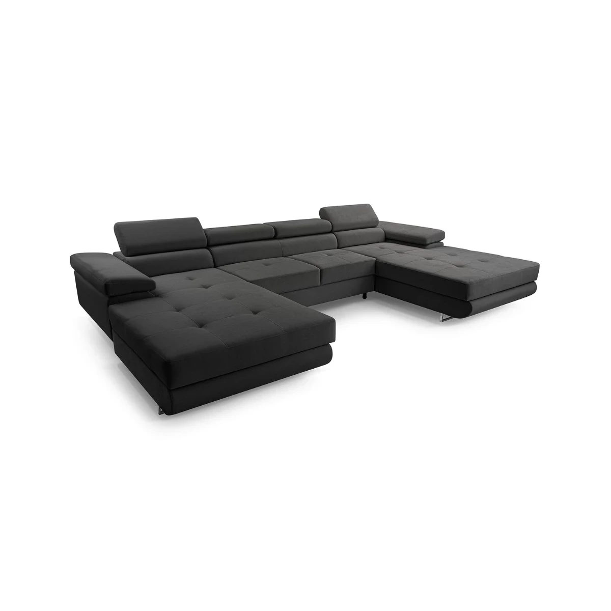 Narożnik duży NALO U mini z szezlongiem