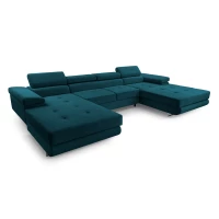 Narożnik duży NALO U mini z szezlongiem