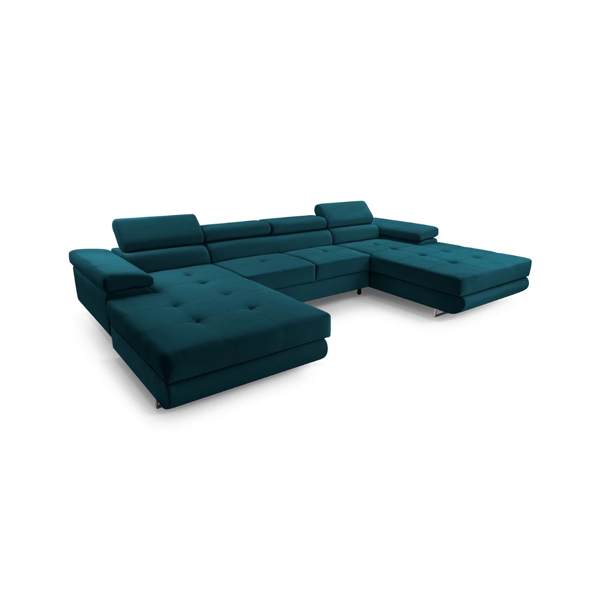 Narożnik duży NALO U mini z szezlongiem