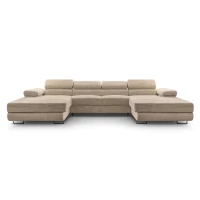 Narożnik duży NALO U mini z szezlongiem