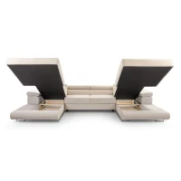 Narożnik duży NALO U mini z szezlongiem