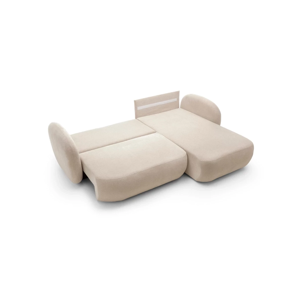 Narożnik CLOUD obły rozkładany