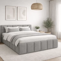 Łóżko tapicerowane chmurka MOCO SLIM 140, 160, 180x200