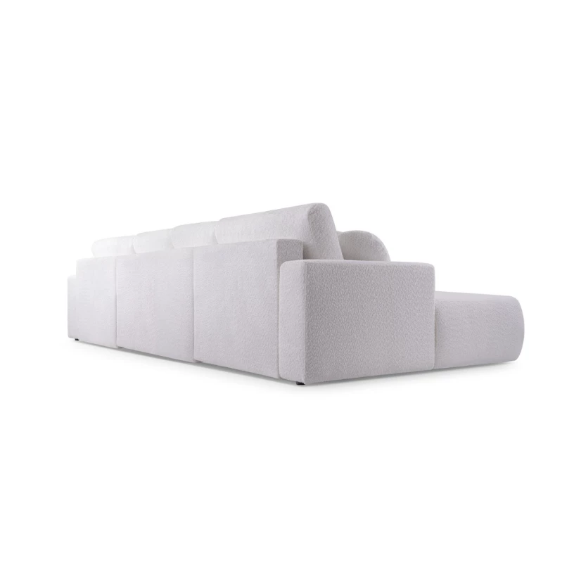 Duży narożnik LOREN U rozkładany z pojemnikiem na pościel