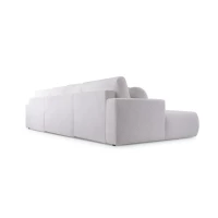 Duży narożnik LOREN U rozkładany z pojemnikiem na pościel