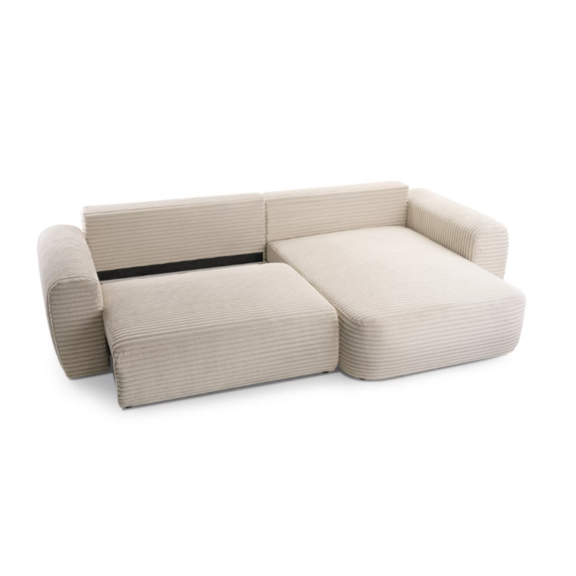 Narożnik NOMA rozkładany z pojemnikiem na pościel