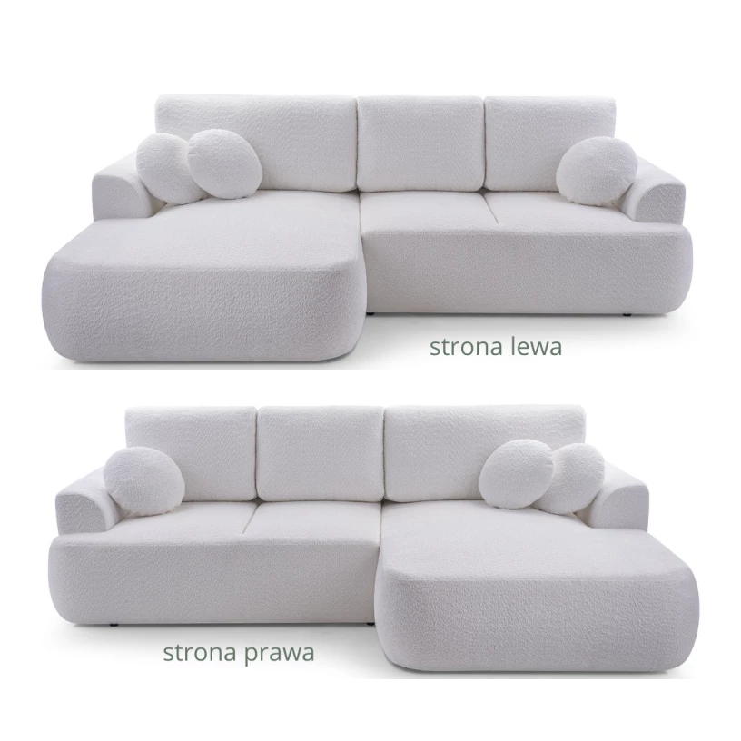 Narożnik LOREN rozkładany z pojemnikiem na pościel