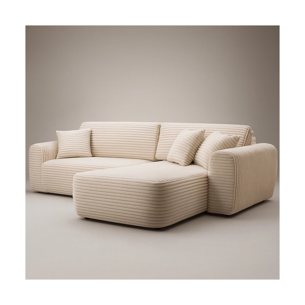 Narożnik NOMA rozkładany z pojemnikiem na pościel